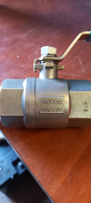 Кран шаровий 1 1/4"-316 1000wog