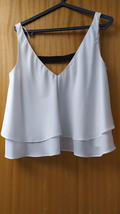 Blusa Branca Zara S