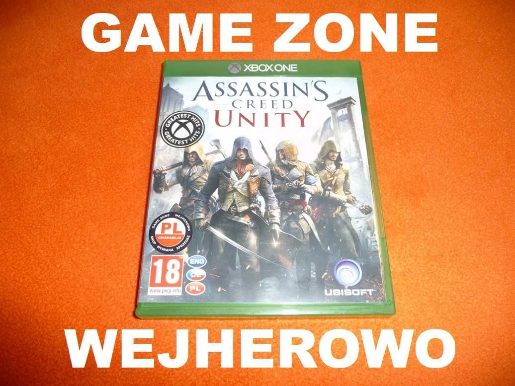 Assassin's Creed UNITY Xbox One + S + X + Series X = PŁYTA PL