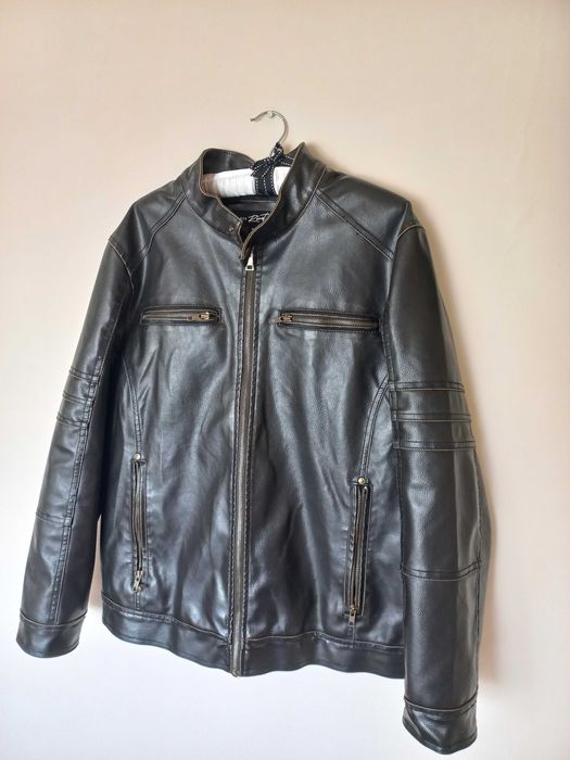 Kurtka męska z prawdziwej skóry