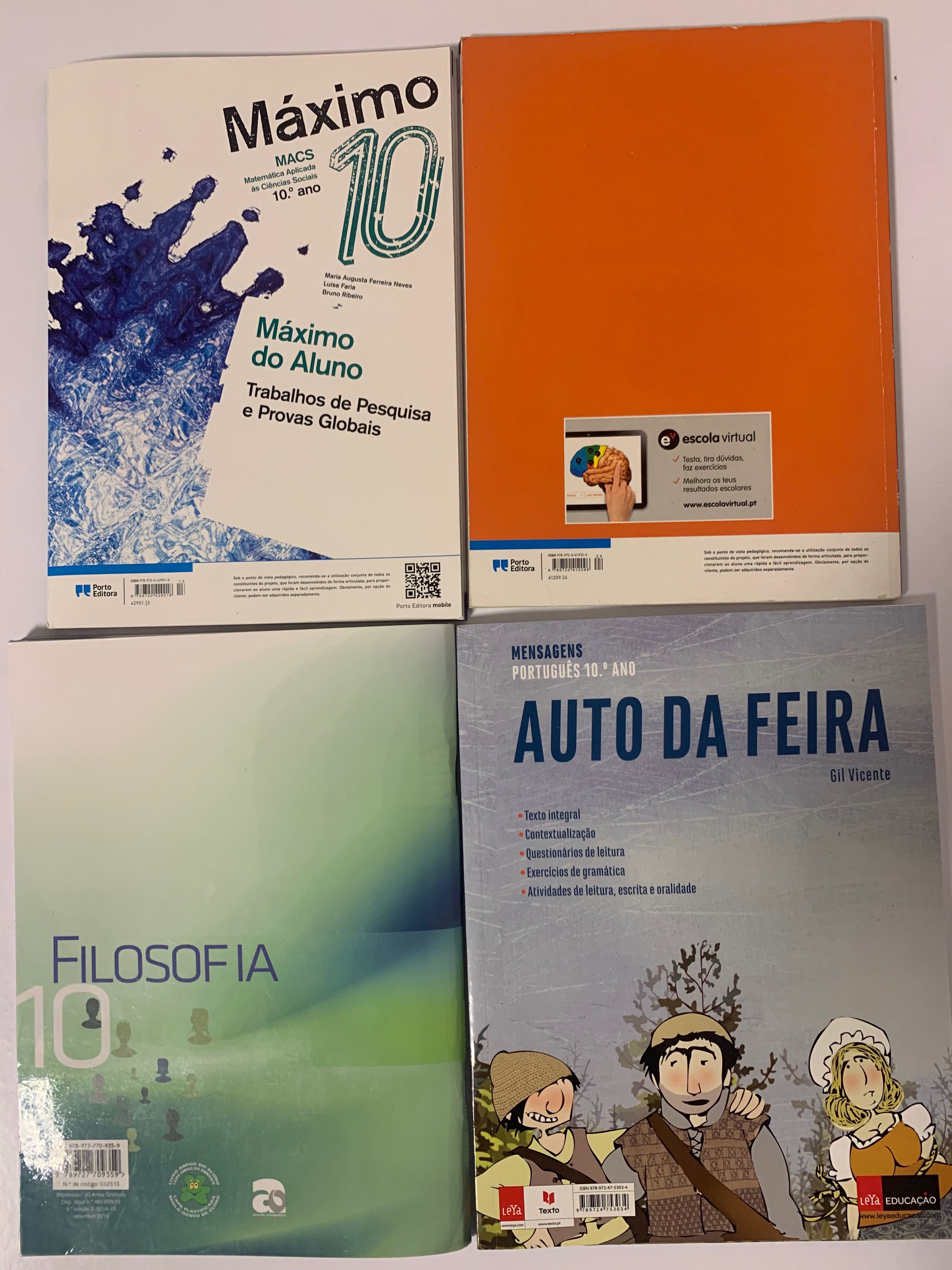 Cadernos de Fichas 10ano