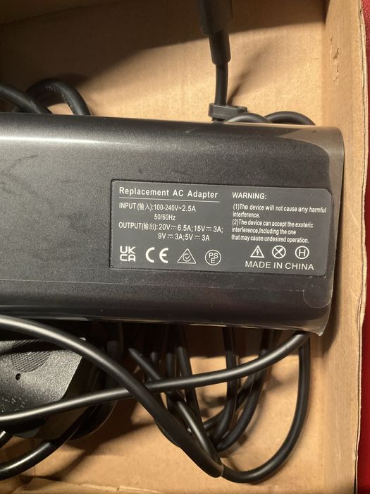 Зарядка для ноутбуку 130w