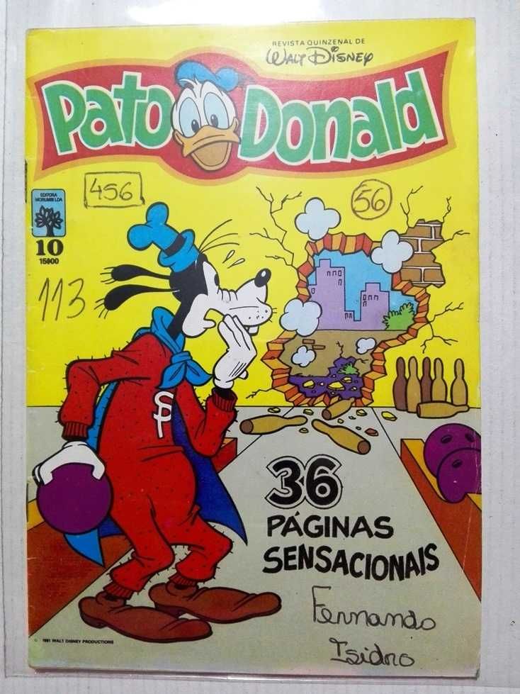 Livro revista Pato Donald BD 43 números