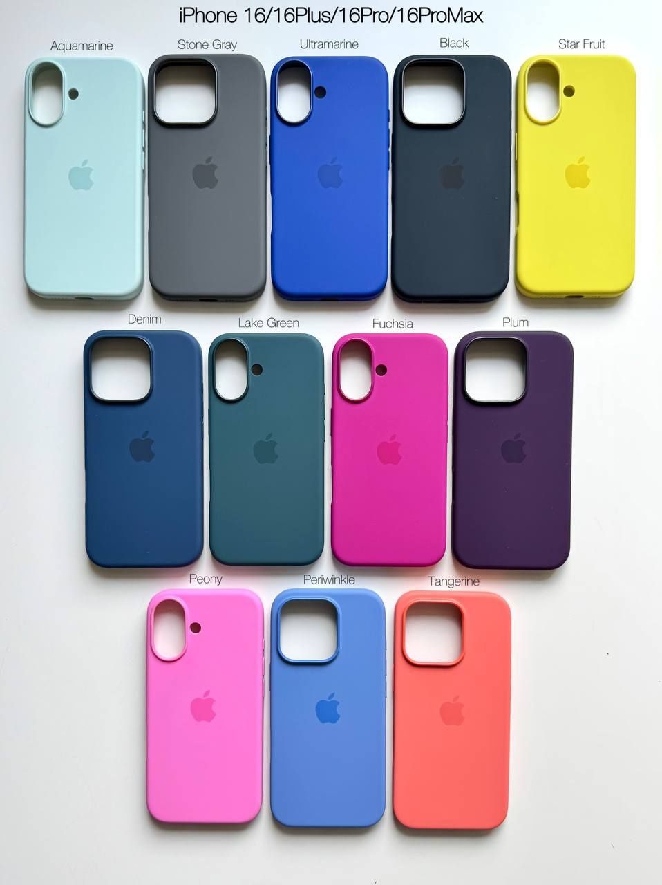 Чохол Silicone Case MagSafe силікон кейс iPhone 16 Pro Max айфон про