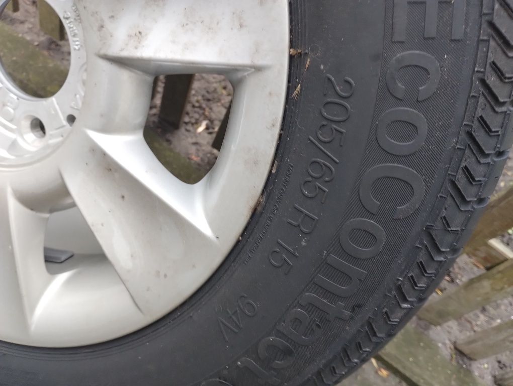 Koło dojazdowe/opony E46/E39 205/65/R15 nigdy nie używane bdb stan !!