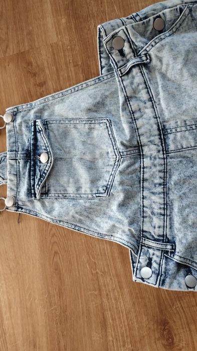 Ogrodniczki jeansowe rozmiar 38 Janina