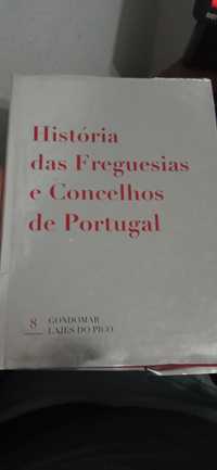 História das freguesias e concelhos de portugal