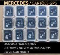 Mercedes-Benz, Cartões GPS - Mapas e Radares atualizados 2023