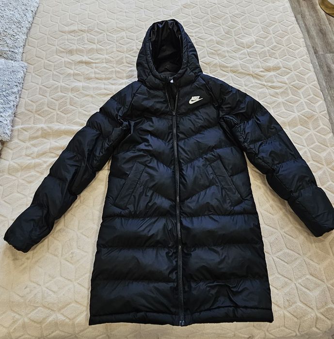 Дитяча зимова подовжена куртка Nike Оригінал 158-170 см