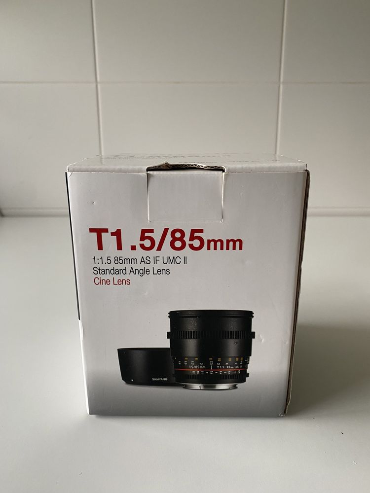 Samyang 85mm 1:5 CINE LENSES Sony mount