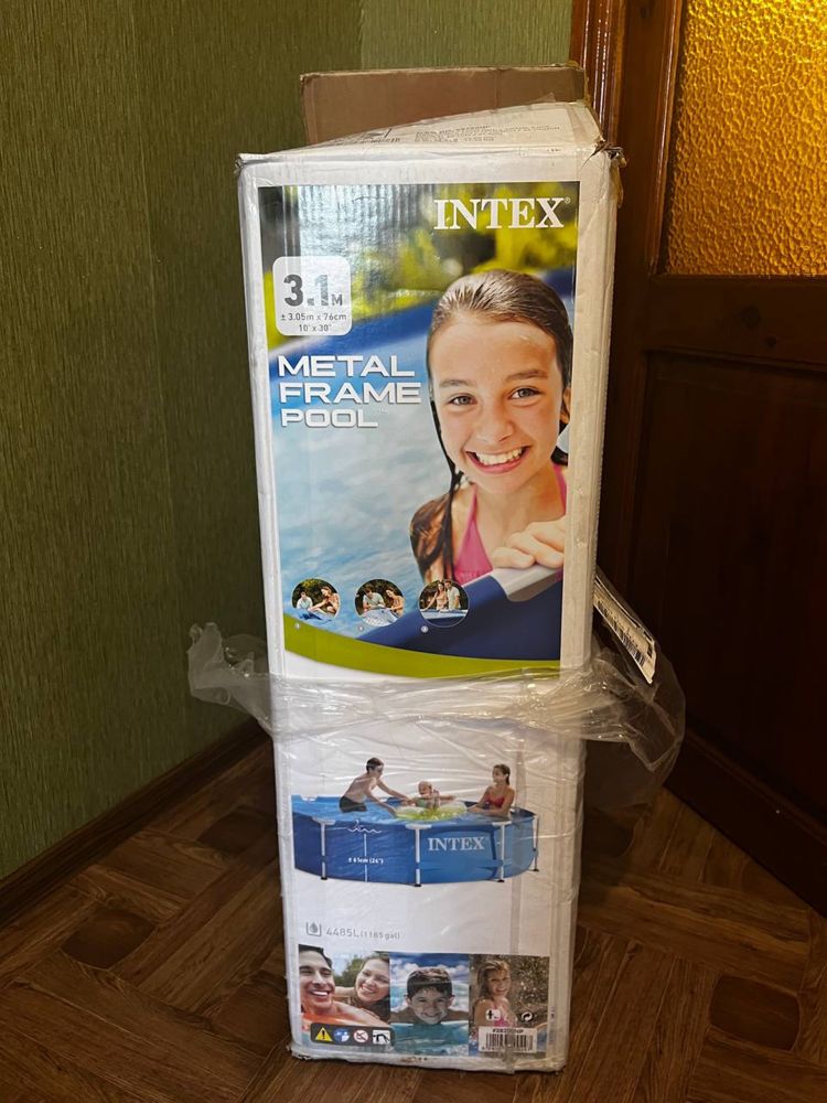 Продам каркасный басейн Intex