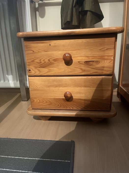 Szafka niska z dwoma szufladami