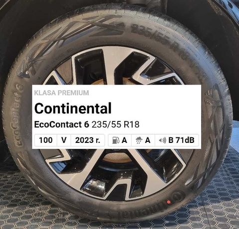 Continental EcoContact 6,  235/55/18 100V XL