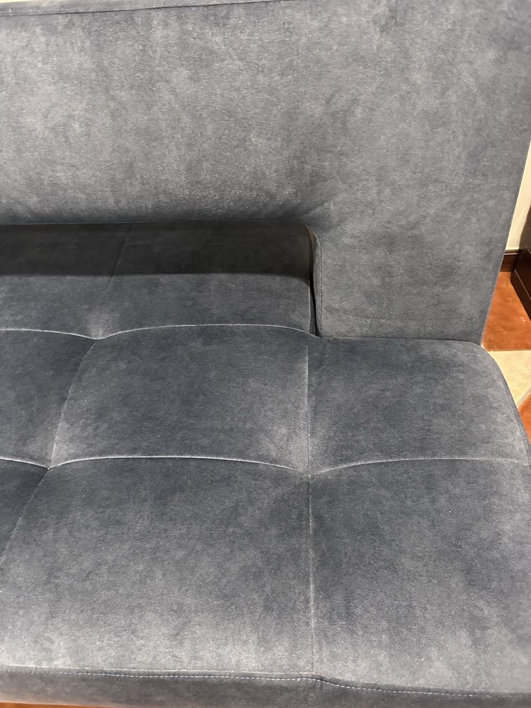 Sofa cama em tecido