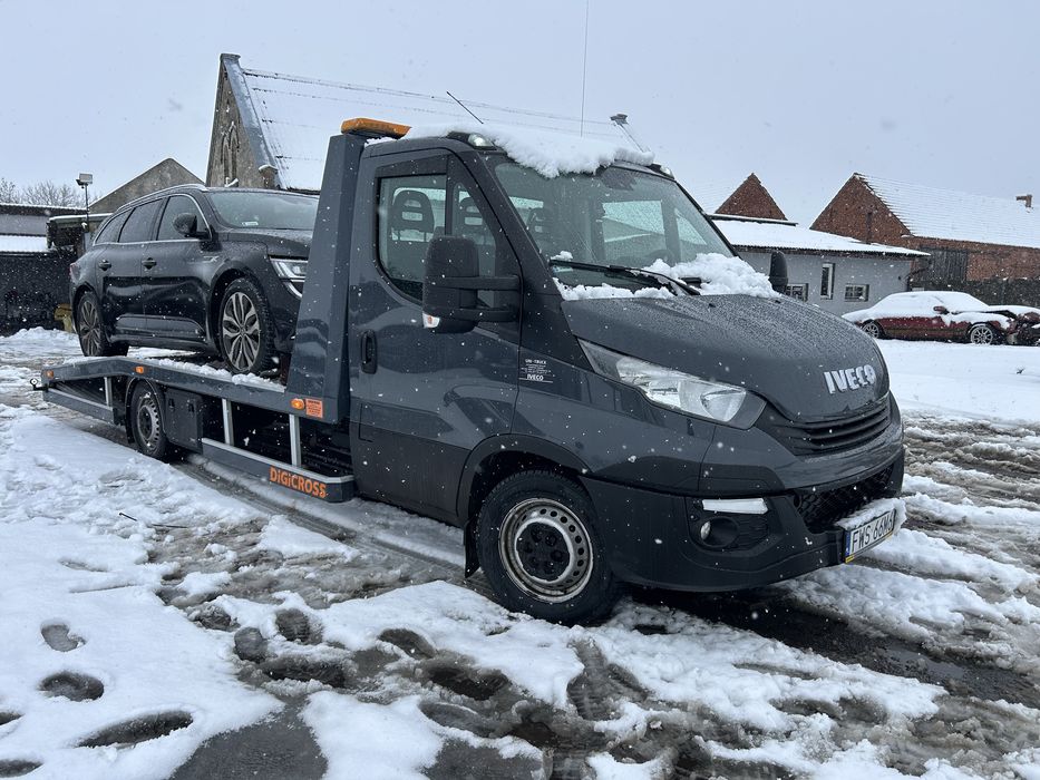 Auto laweta usluga transportowa Koronowo