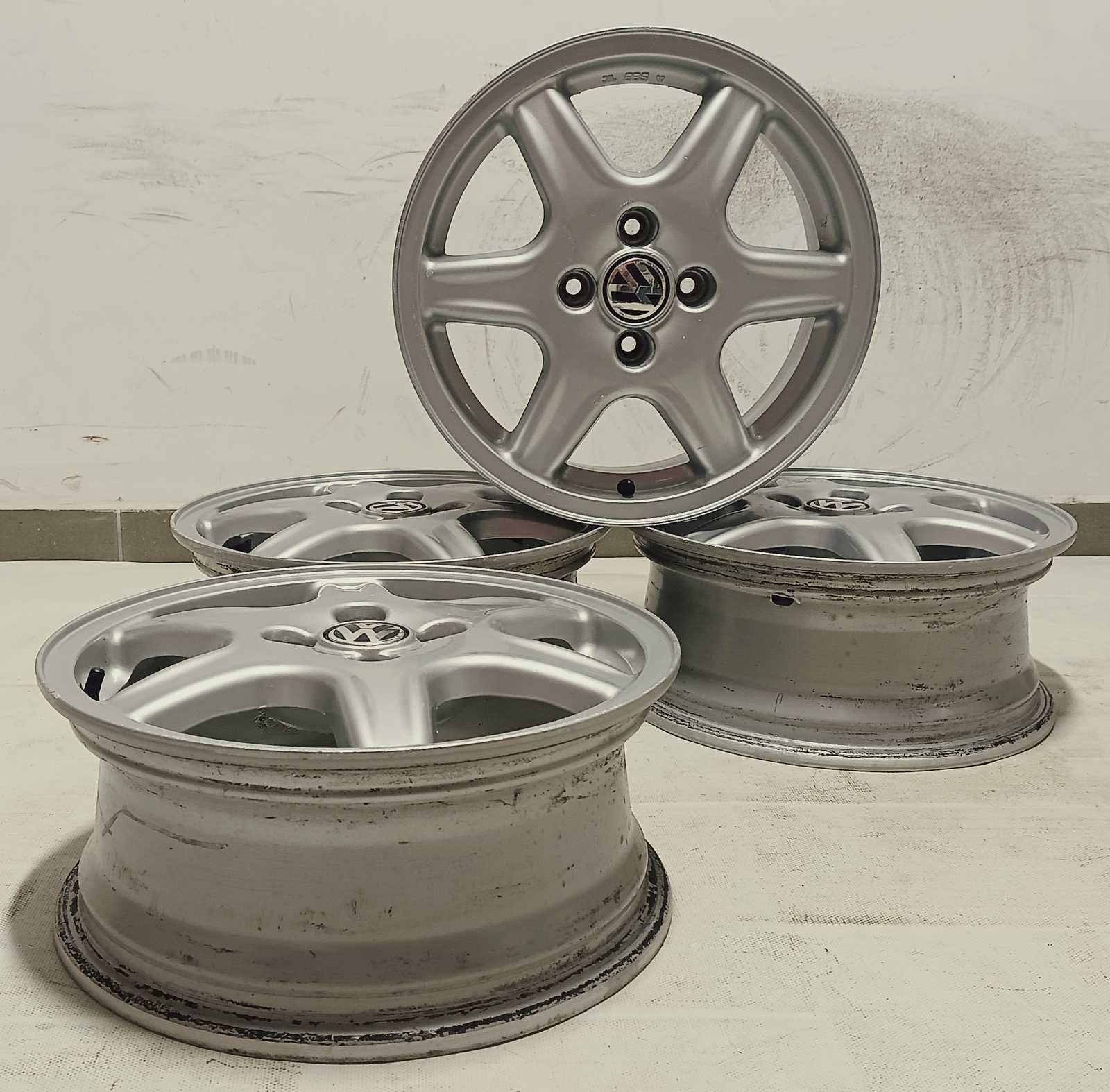 Alufelgi 15" BBS Volkswagen VW 4x100 6J ET45 Polo Golf Felgi