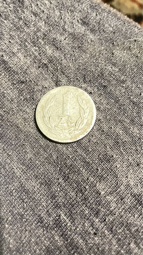 Moneta 1 złoty z 1949 r.