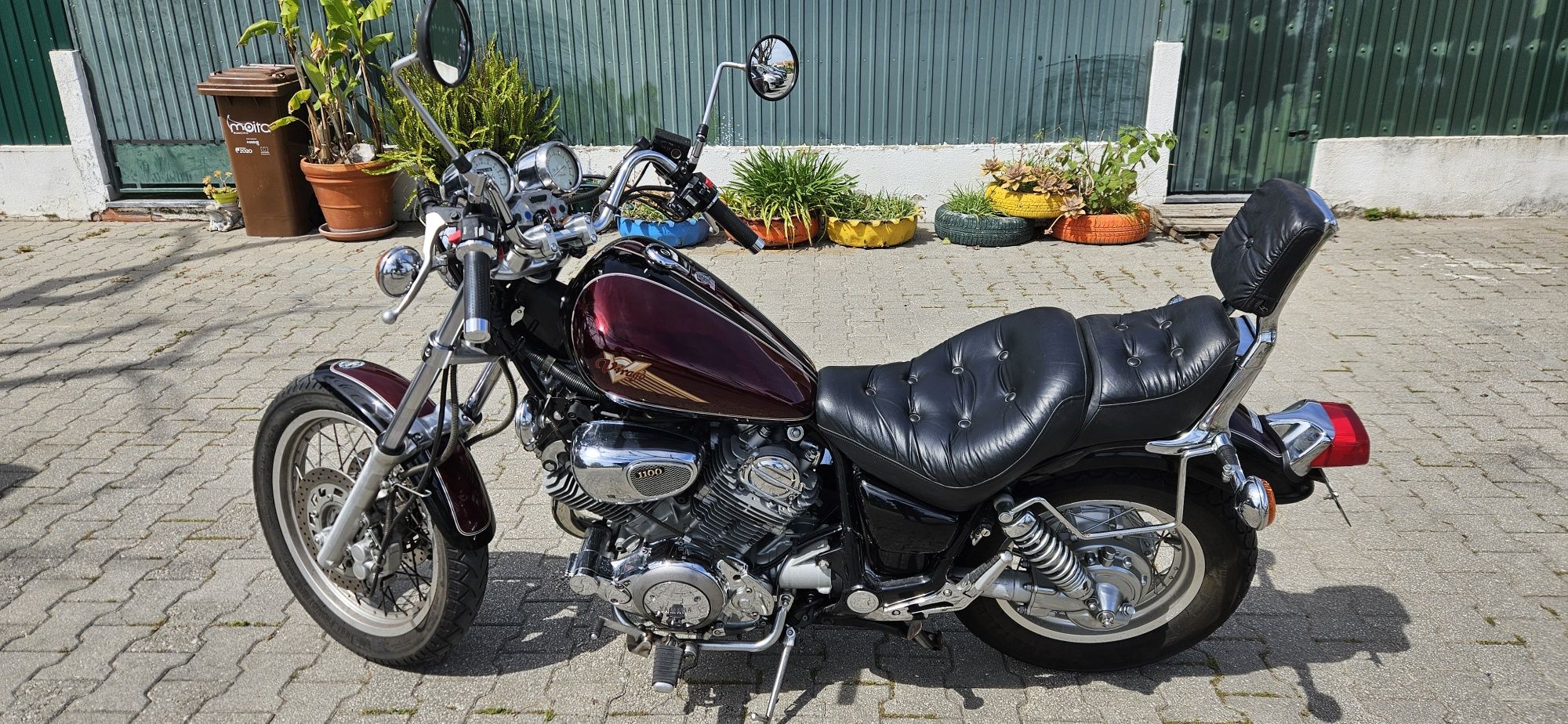 Virago 1100 toda de origem vendo ou troco por v strom bmw gs africa t