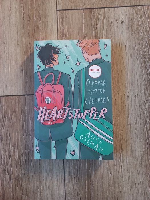 Heartstopper komiks książka młodzieżowa mlm lgbt