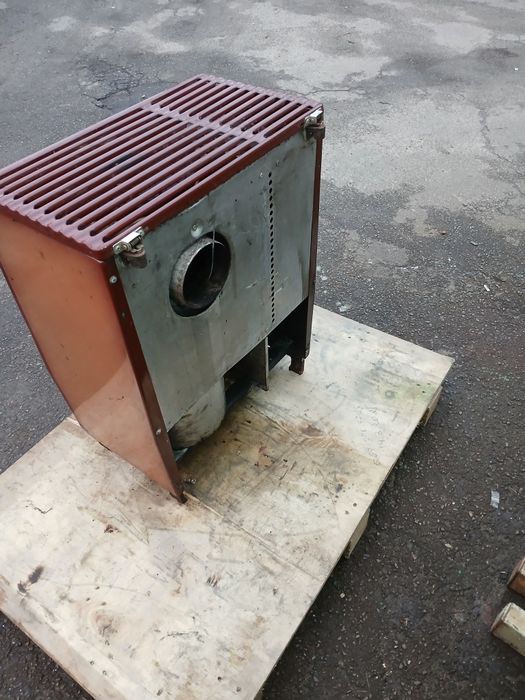 Печка буржуйка камин на дизельном топливе