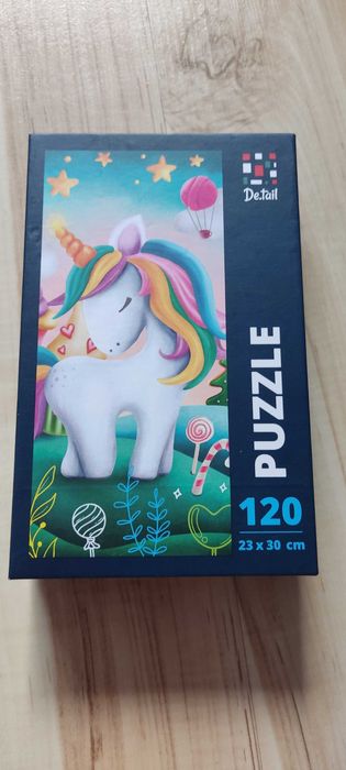 Puzzle z jednorożcem