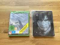 Final Fantasy XV xbox one + steelbook nowa folia