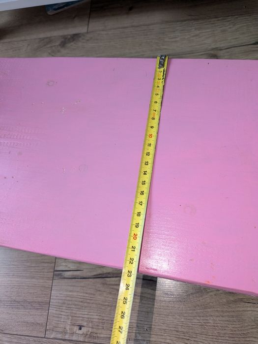 Дерев'яне ліжко для ляльки +білизна