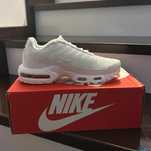 air maxy plus biale nowe nike tn cale biale sneakers vapormax 46