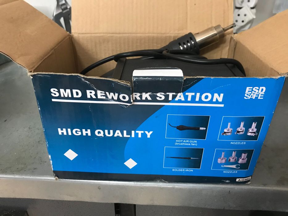 stacja lutownicza SMD 858