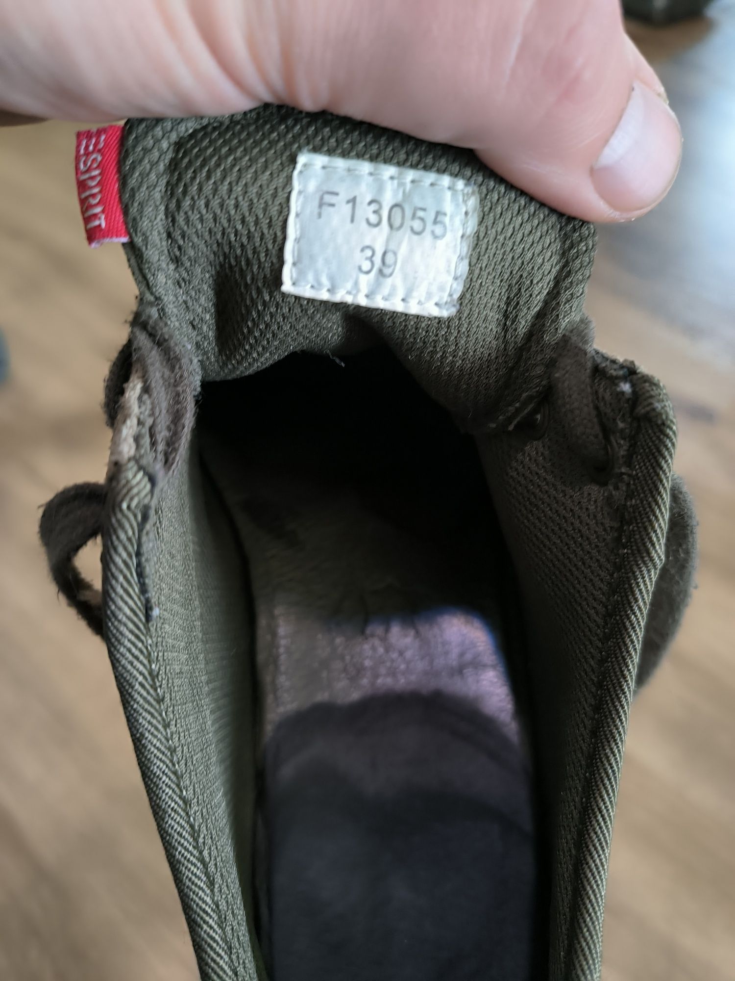 Мокасини жіночі Esprit 39 розміз замш
