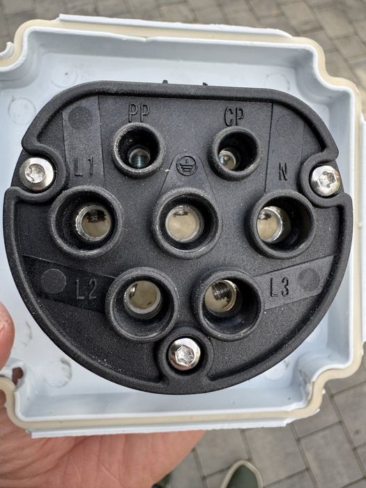 Duosida Type 2 (Female), 32A, 3-фазна (EV200238)