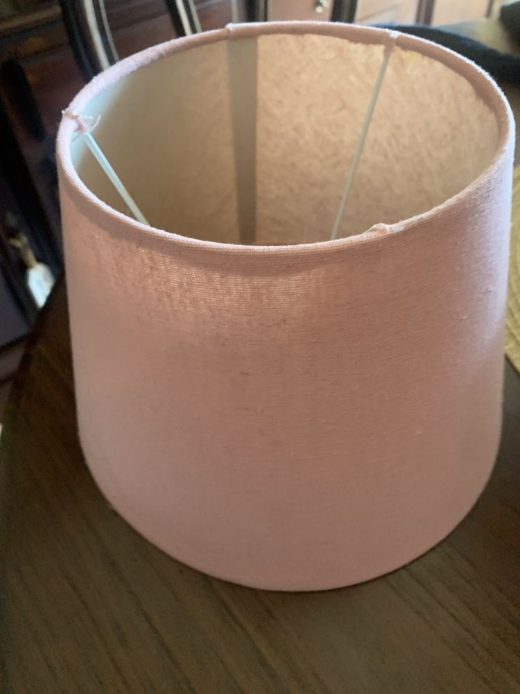 Abajour cor de Rosa