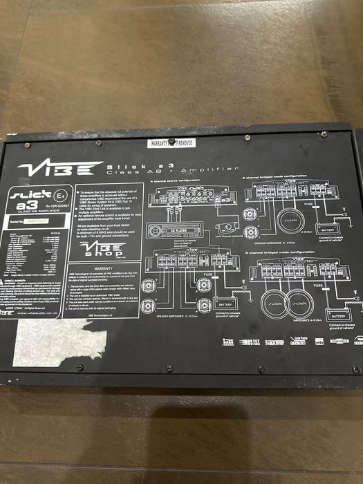 Sprzedam wzmacniacz samochodowy Vibe