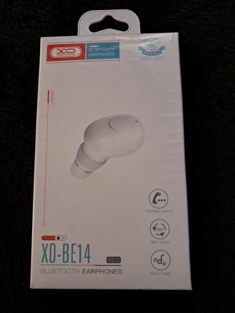 Міні Bluetooth-гарнітура для телефону XO BE14 Mini Білі