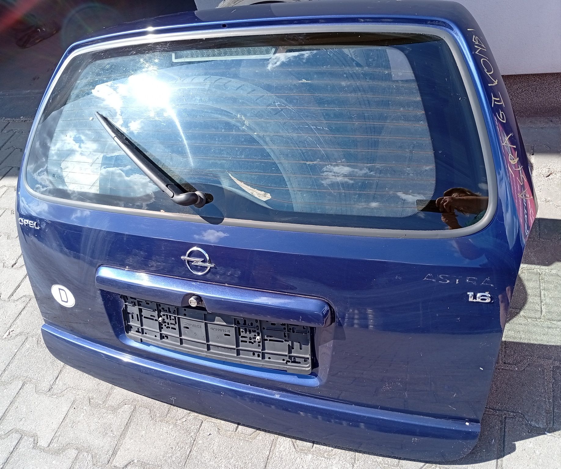 Klapa tylna Opel Astra G II