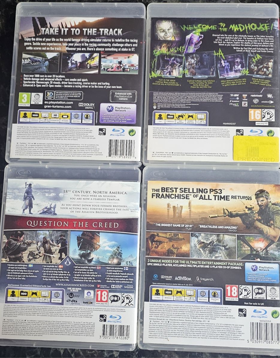 Продам диски на  PS3 в отличном состоянии