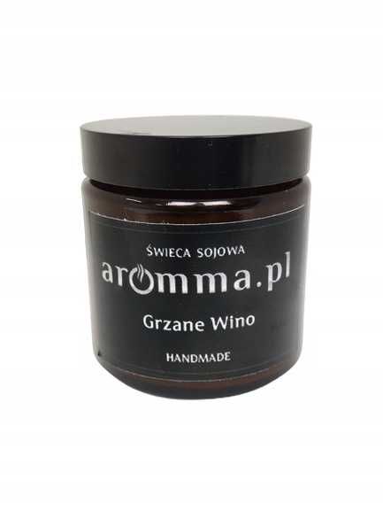 Świeca zapachowa sojowa Grzane Wino Aromma 120 ml