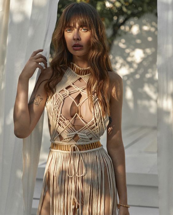 Плаття ручної роботи пляжне