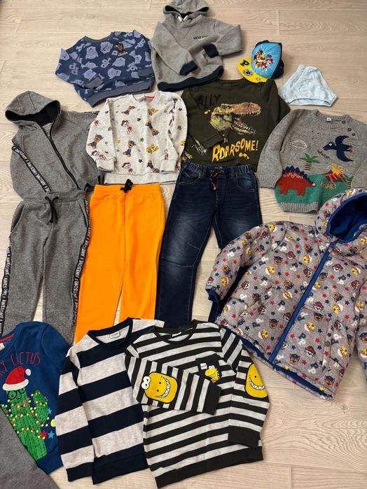 Комплект одягу на хлопчика р110-116 Next,H&M