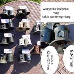 Parasol ogrodowy części fi 3 m-kolanko