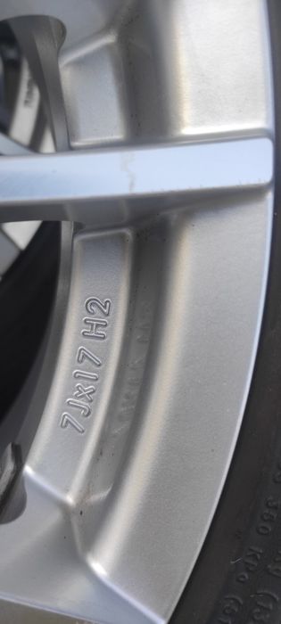 Sprzedam koła aluminiowe 17" 4x100