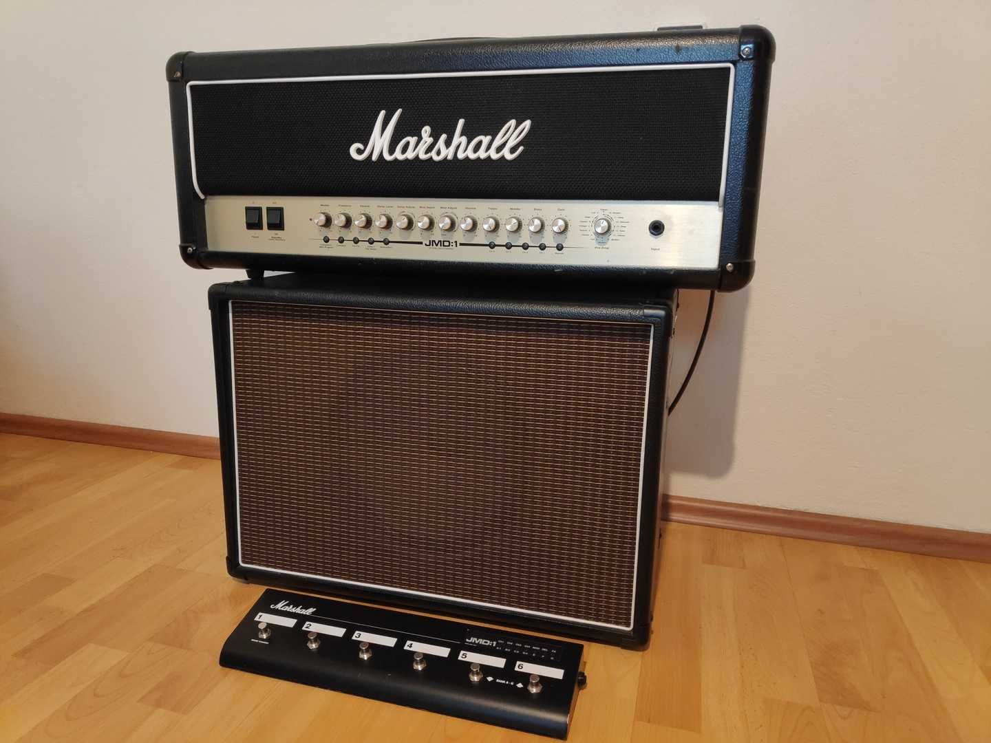 Marshall Head JMD1 50 W plus kolumna Noisy Box Vintage 30