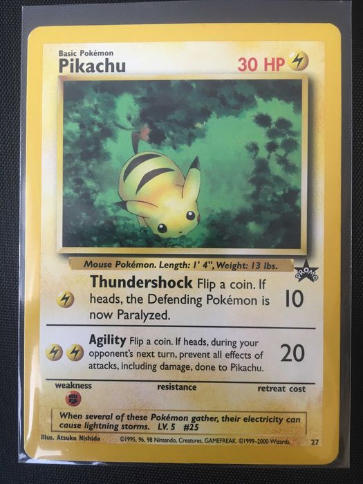 Cartas Pokémon Wizards Black Star Promos