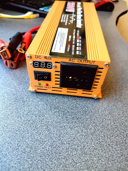 Инвертор 12v -220v Чистая синусоида 2200 Вт