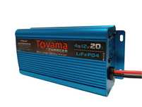 Ładowarka Toyama do akumulatorów litowych LiFePO4 20A 12V 4S 14,6V