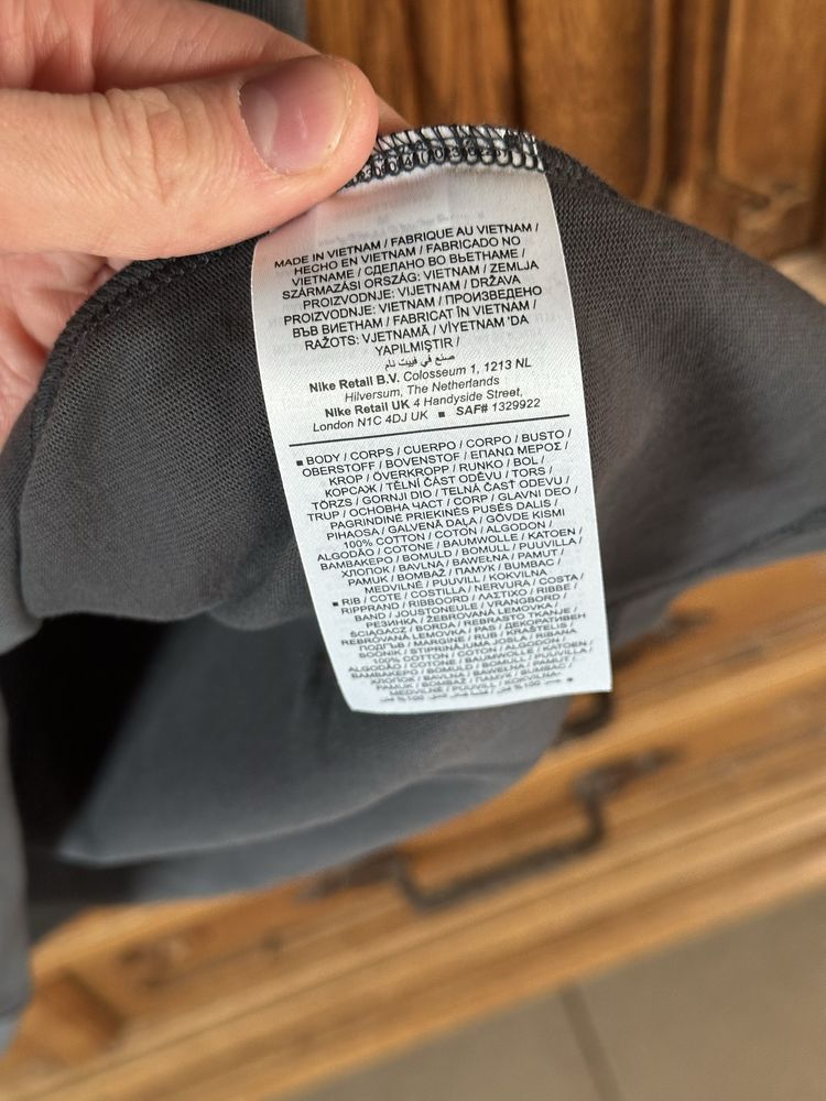 Nike x NOCTA Big Body CS Tee 'Anthractive'