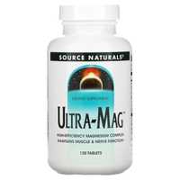 Source Naturals, Ultra-Mag, комплекс із магнієм, 120штук магній цитрат