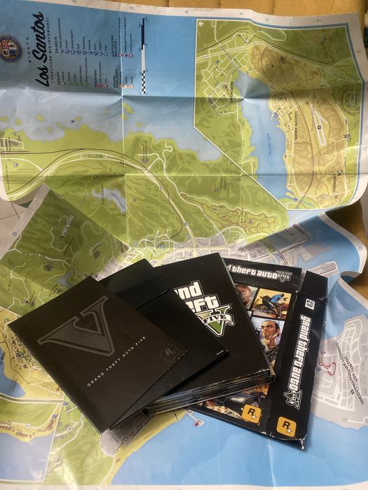 GTA V gra PC dvd polska edycja + mapa