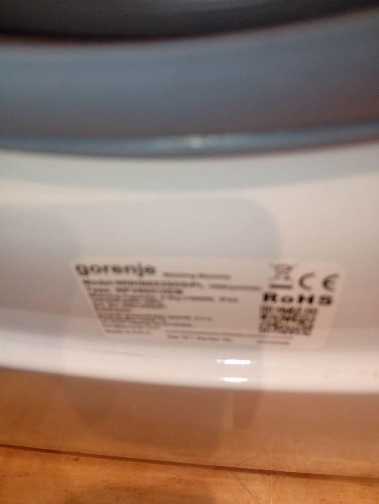 Nowa pralka gorenje