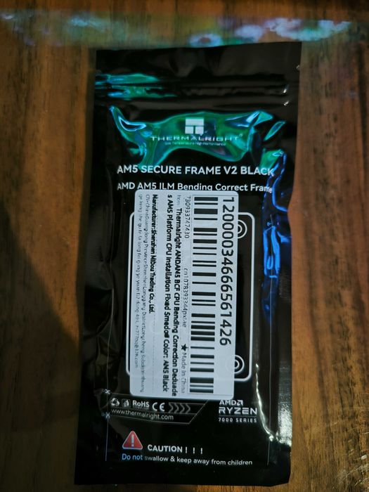 Thermalright AM5 Secure Frame V2 - ramka wzmacniająca.